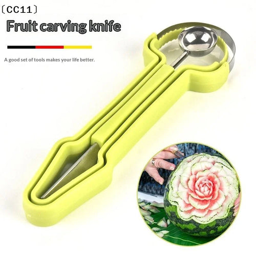 1 Fruit Knife Baller Scooper Meat Extractor Watermelon Cantaloupe Qme
