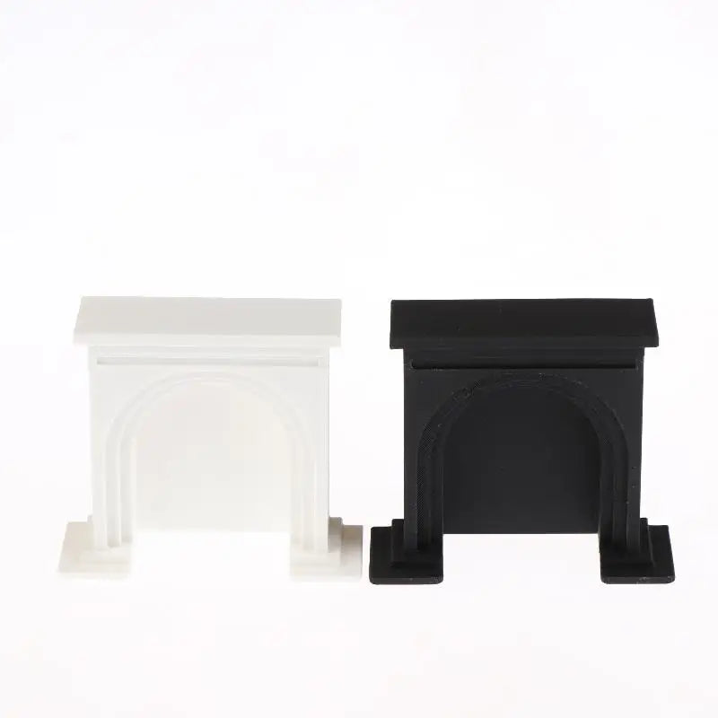1 12 Children Pretend Play Toys Dollhouse Mini Fireplace Model Qme