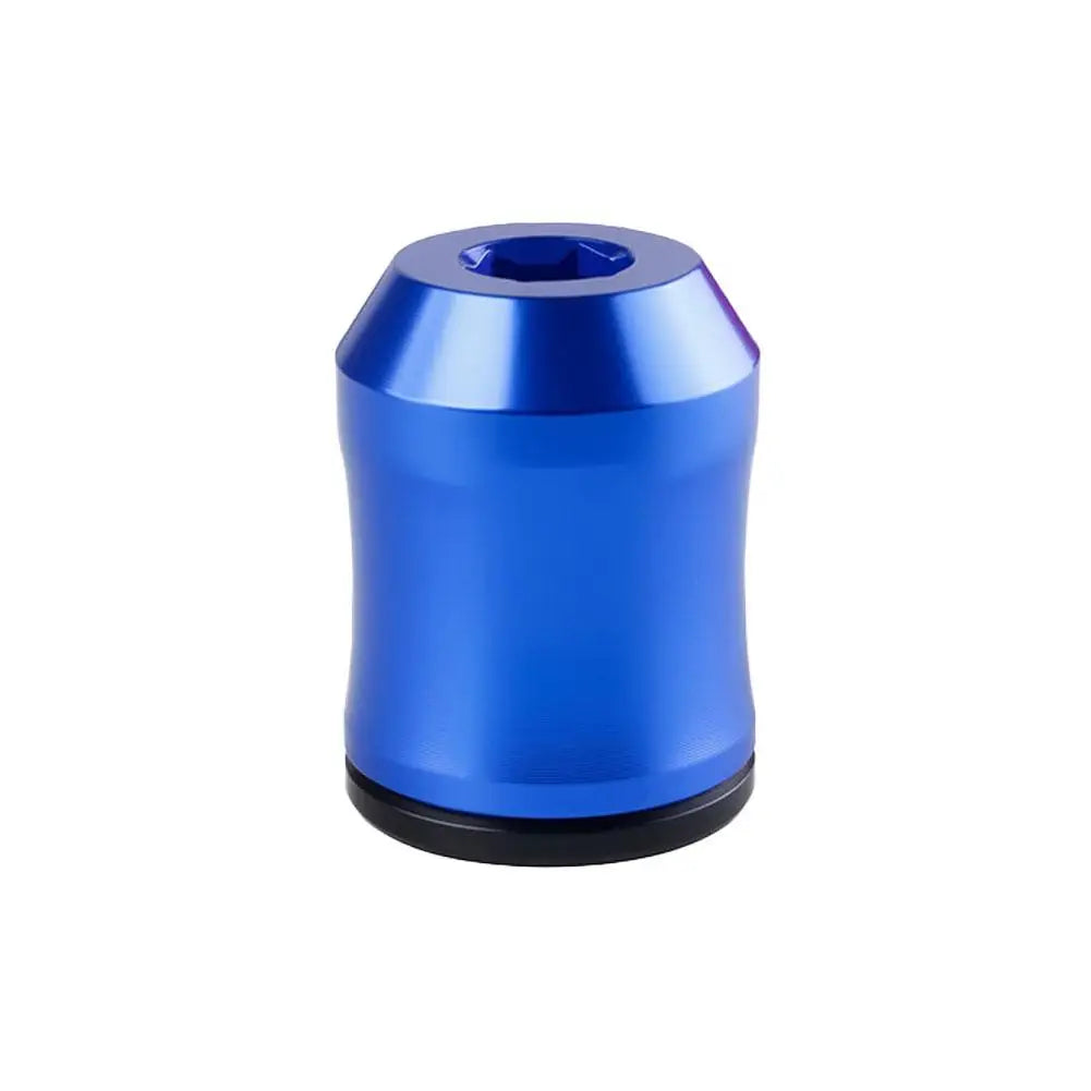 3-in-1 Screwdriver Head Magnetic Ring,Strong Magnetic Screw Ring,6.35 mm Magnetic Screw Ring Bit for Hex Screwdriver Qme Blue