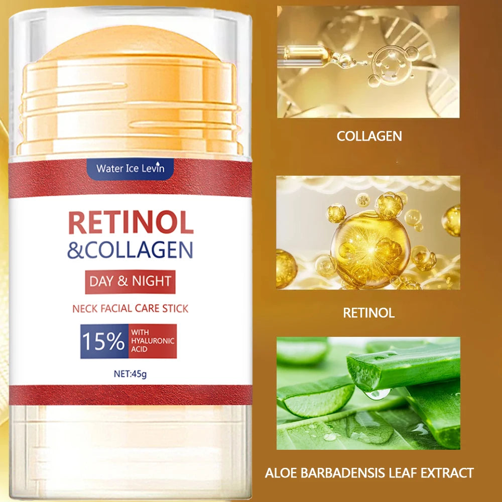 Retinol Firming Cream Stick Collagen Smoothing Wrinkle Cream Moisturizing, whitening and brightening skin products Qme