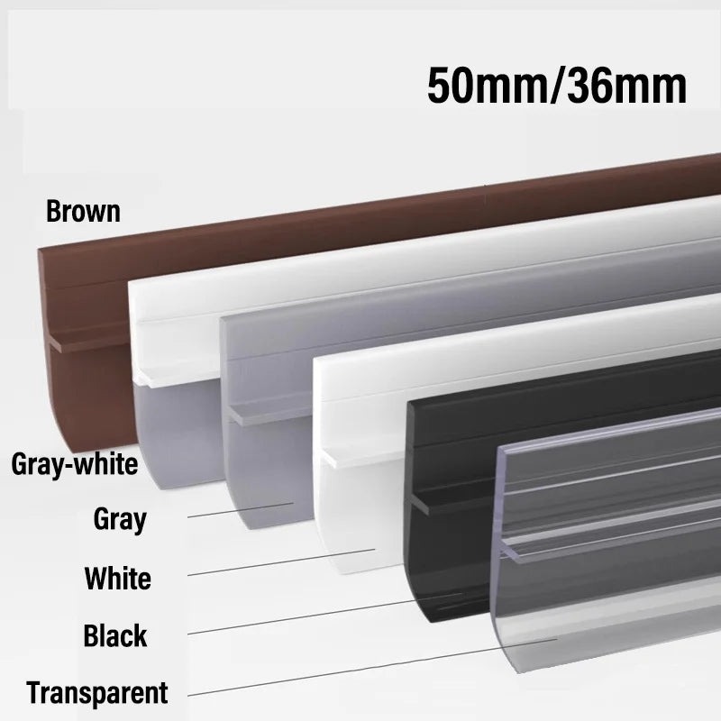 Self-Adhesive Thickened Door Bottom Sealing Strip Thermal Insulation Door Weatherstrip Anti-cold Window Draft Stopper Tape Qme