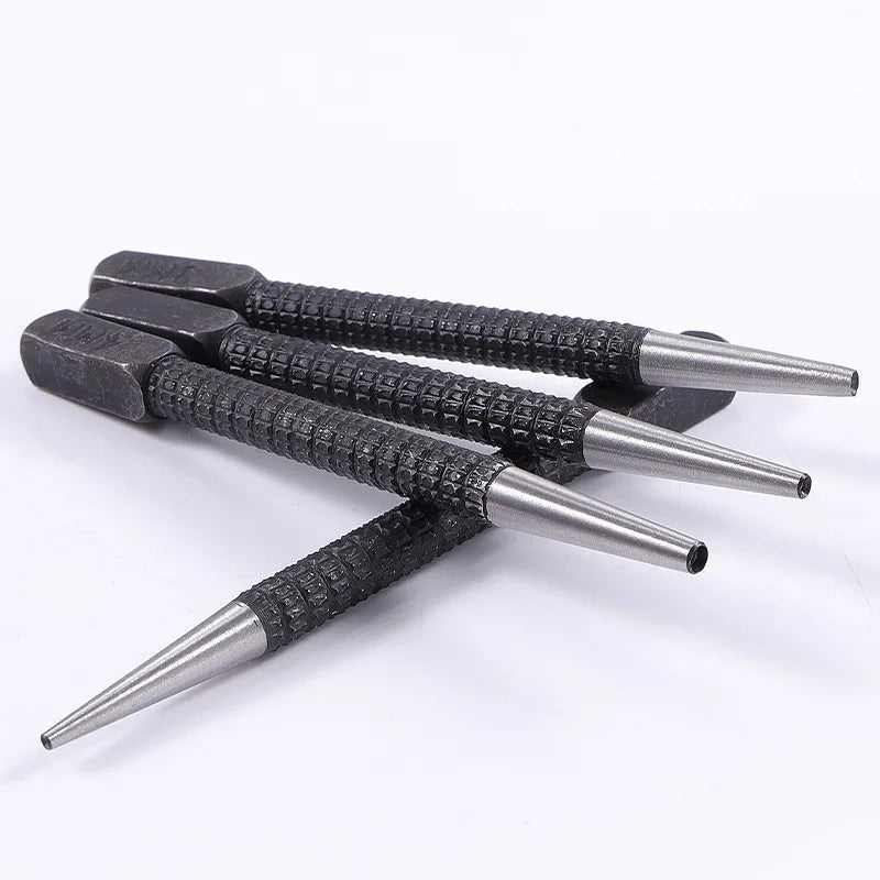 1 5 2 High-carbon Steel Center Punch Non Slip Alloy Metal Wood Qme