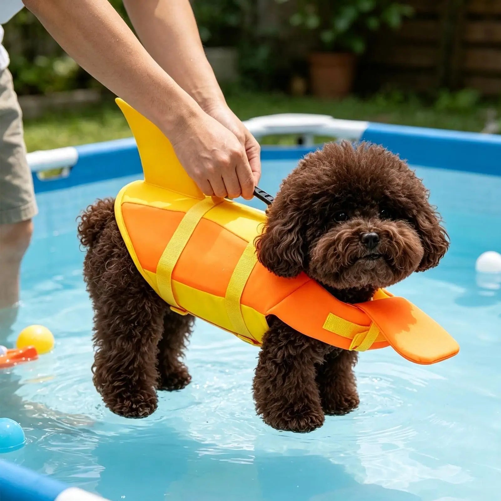 Life Jacket For Dogs Quick-Drying High Flotation With Handle Breathable Puppy Swim Vest For Small Medium Breeds Poodle Bulldog Qme
