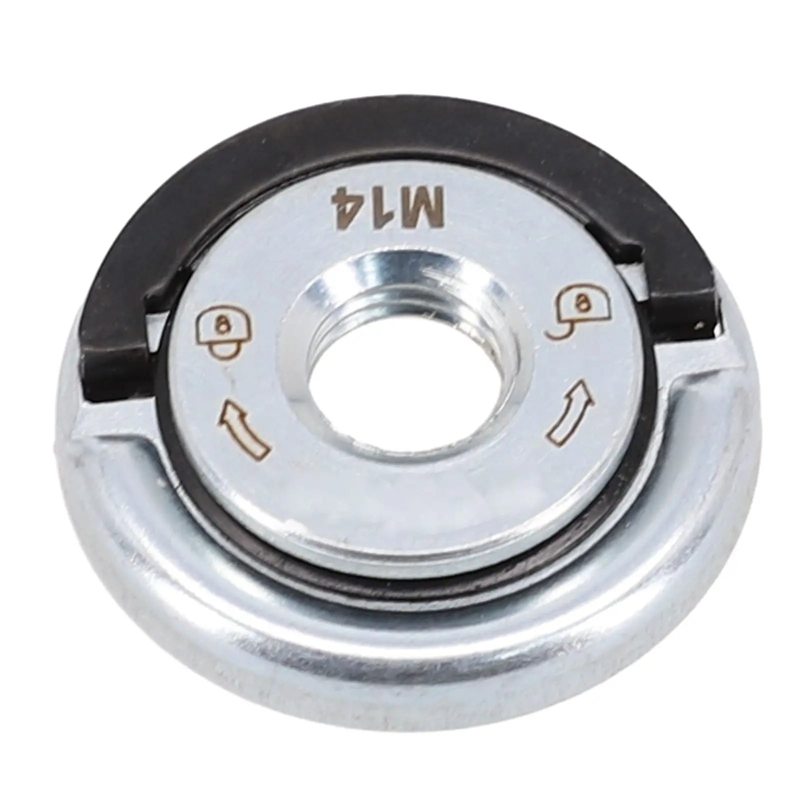 1pcs Quick Release Flange Nut M14 Thread Angle Grinder Flange Nut Power Chuck Pressing Plate For Cutting Disks Qme Default Title