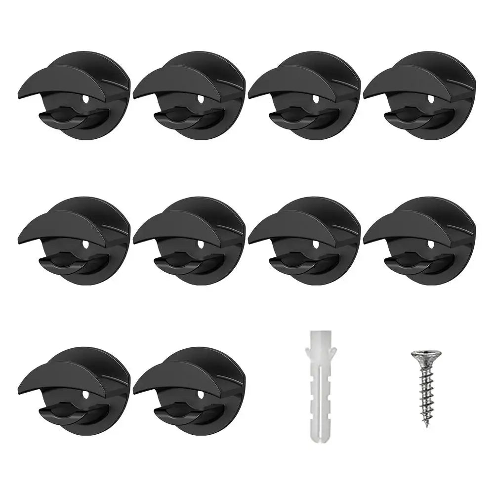 Hat Hooks For Wall 10 Pieces No Punching Hat Hanger No Punching Adhesive Hooks For Bathroom Shower Kitchen Bedroom Apartment Qme Black China Mainland