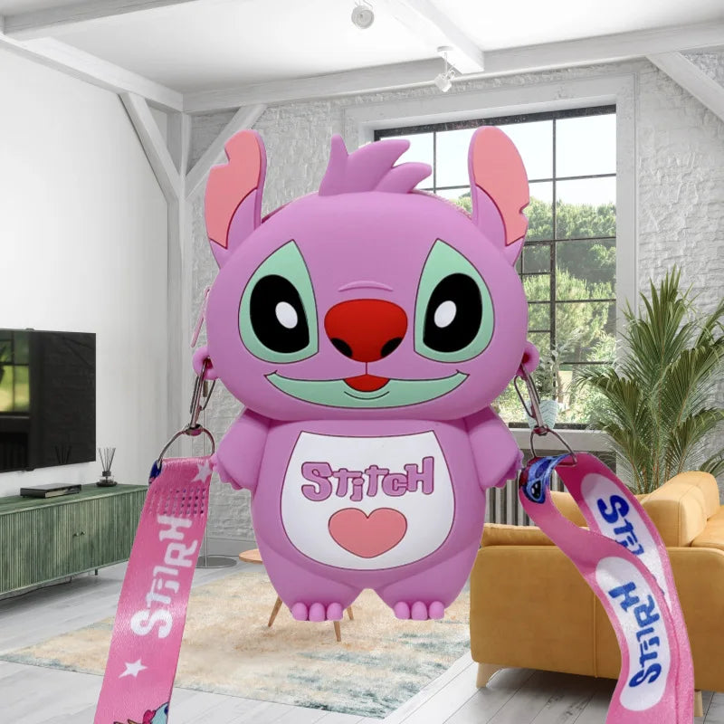 Stitch Cartoon Coin Purse Cute Instagram-style Fashion Bag Students Qme 14