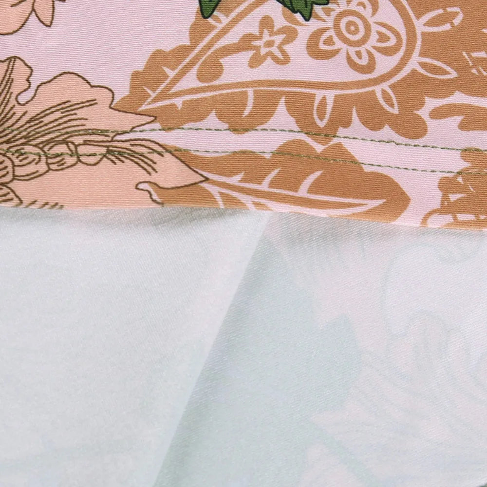 Slim-fit Dresses Sleeveless Print Suspender Dress Vneck Backless Floral Long Dresses Halter Cross Maxi Dress Club Qme