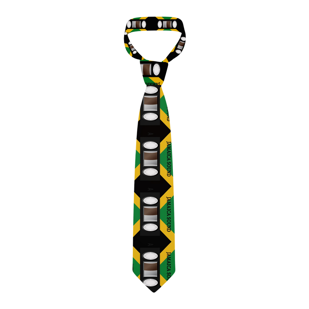 Interesting Old-fashioned Cassette Music Tape Tie Design Irregular Qme