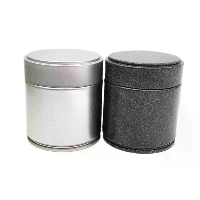 Portable Mini Matcha Powder Can Thick Tinplate Tea Sealed Jar Spice Storage Box Container Box Kitchen Gadgets Household Qme