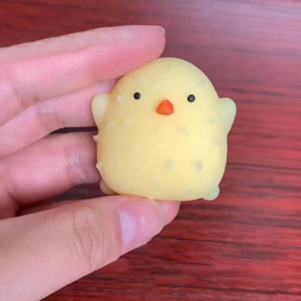 Squeeze Toy Chick Squishy Animal Antistress Toys Soft Sticky Stress Qme