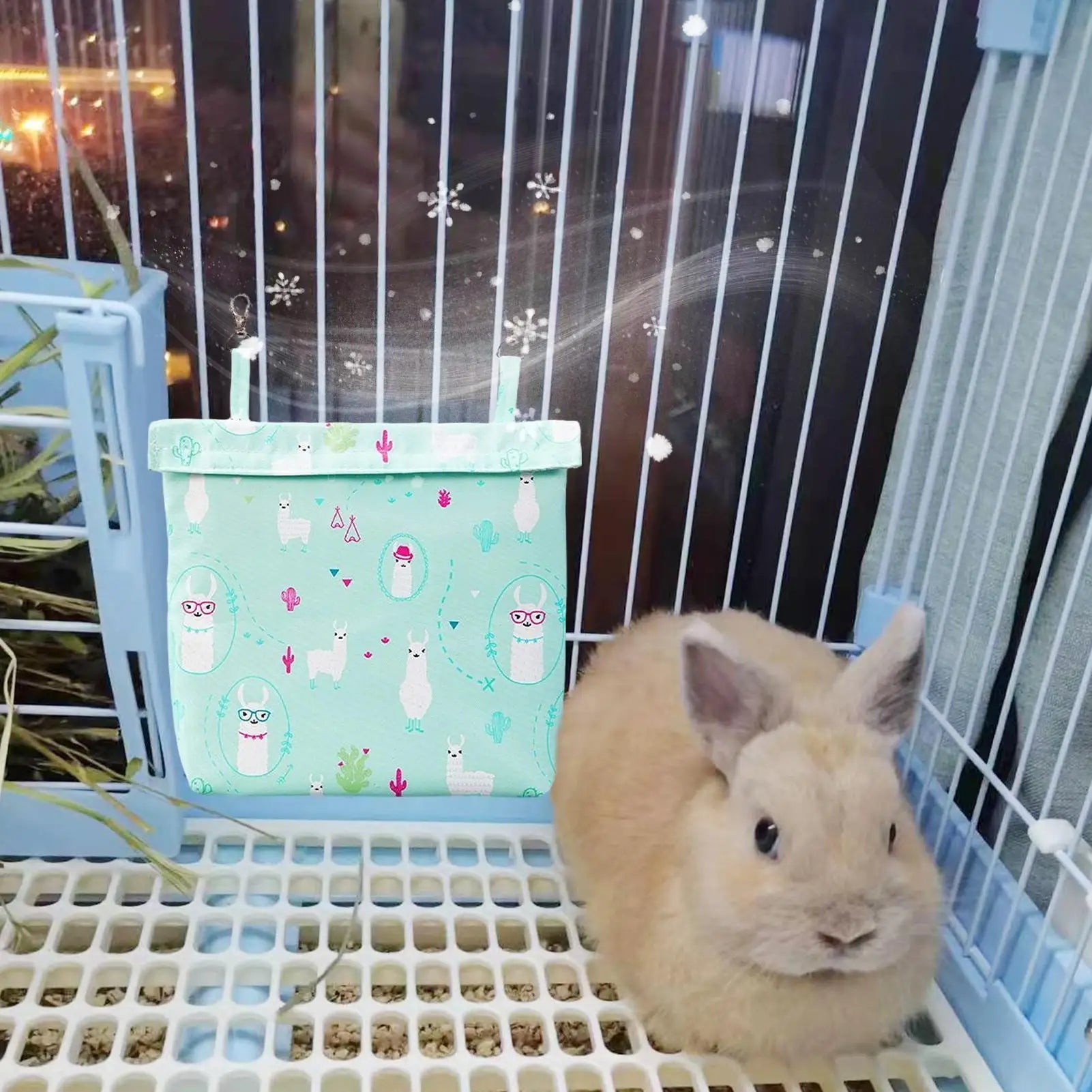 Hamster Cage Ice Pack Small Animal Cooling Plate Hangable Insulated Ice Packs for Bunnies Rodents Guinea Pigs Small Animals Qme
