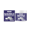 Marble Polishing Wax Cleaning Stains Reduce Dirt Buildup Enhance Surface Shine & Gloss Protection Marble Tile Daily Maintenance Qme 100g Boxed