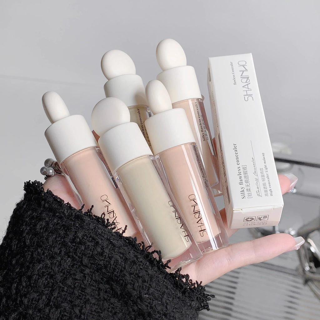 SHAQINUO Seamless Concealer Moisturizing Brightens Covers Dark Qme