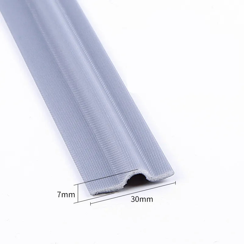 40M-4M Acoustic Insulation Foam Window Weather Seal Strip for Sliding Door Windows Windproof Soundproof Cotton Seal Gap Filler Qme Gray 4m