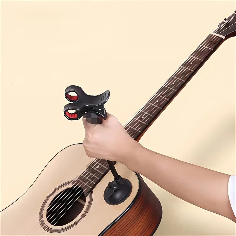Guitar/Bass Phone Stand, Piano Phone Stand, Strong Suction, No Damage, Freely Bendable For Easy Music Sheet Viewing Qme