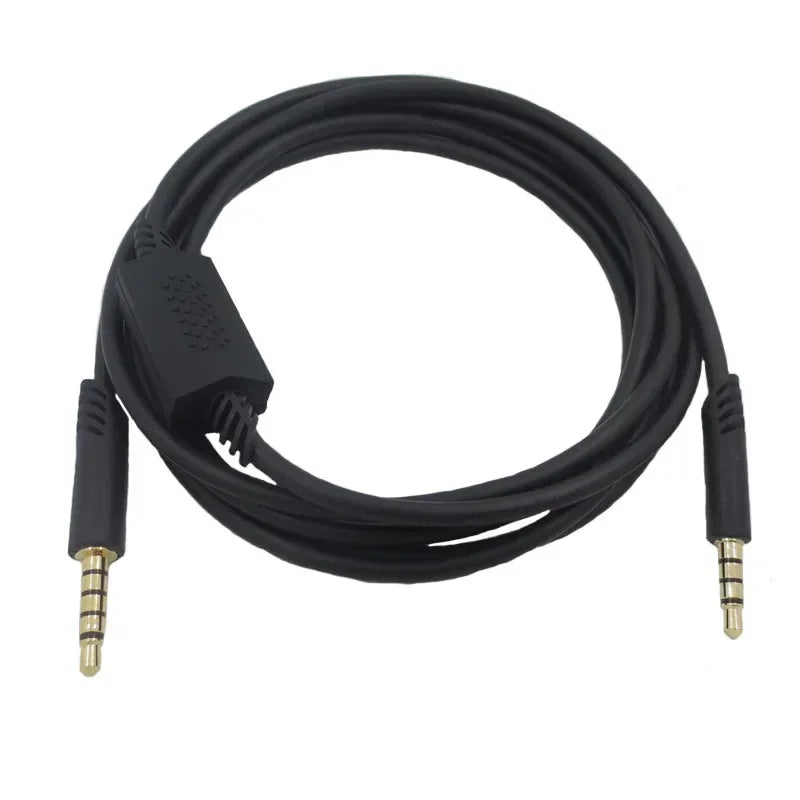 Headphone Cable for Logitech Astro A10 A30 A40 Headphone for Audio Cable Microphone Switch Control Qme