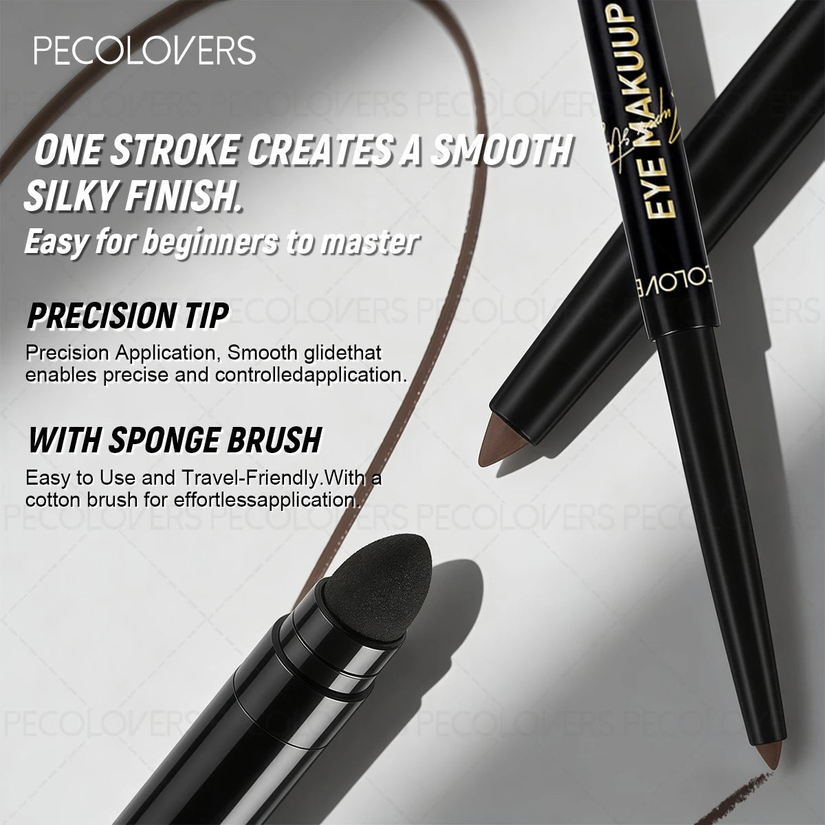 Double Head Eyeliner Gel Pen Multi Selection Rendering Not Easy Qme