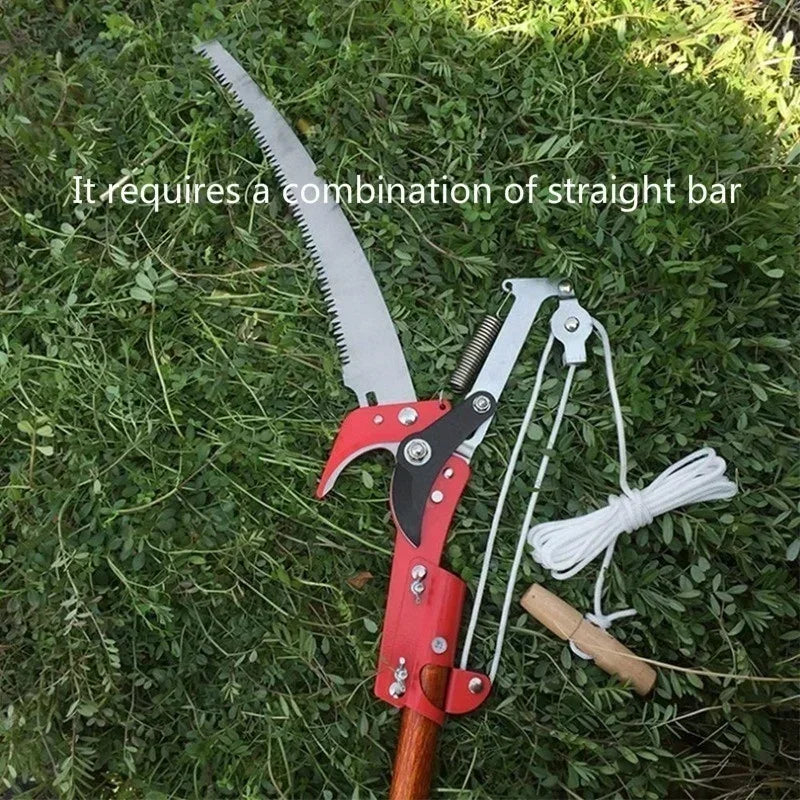 High Branch Tree Pruning Tools Telescopic and Elongated High-altitude Pruning Picking Tools Orchard Pruning Branch Pruning Qme