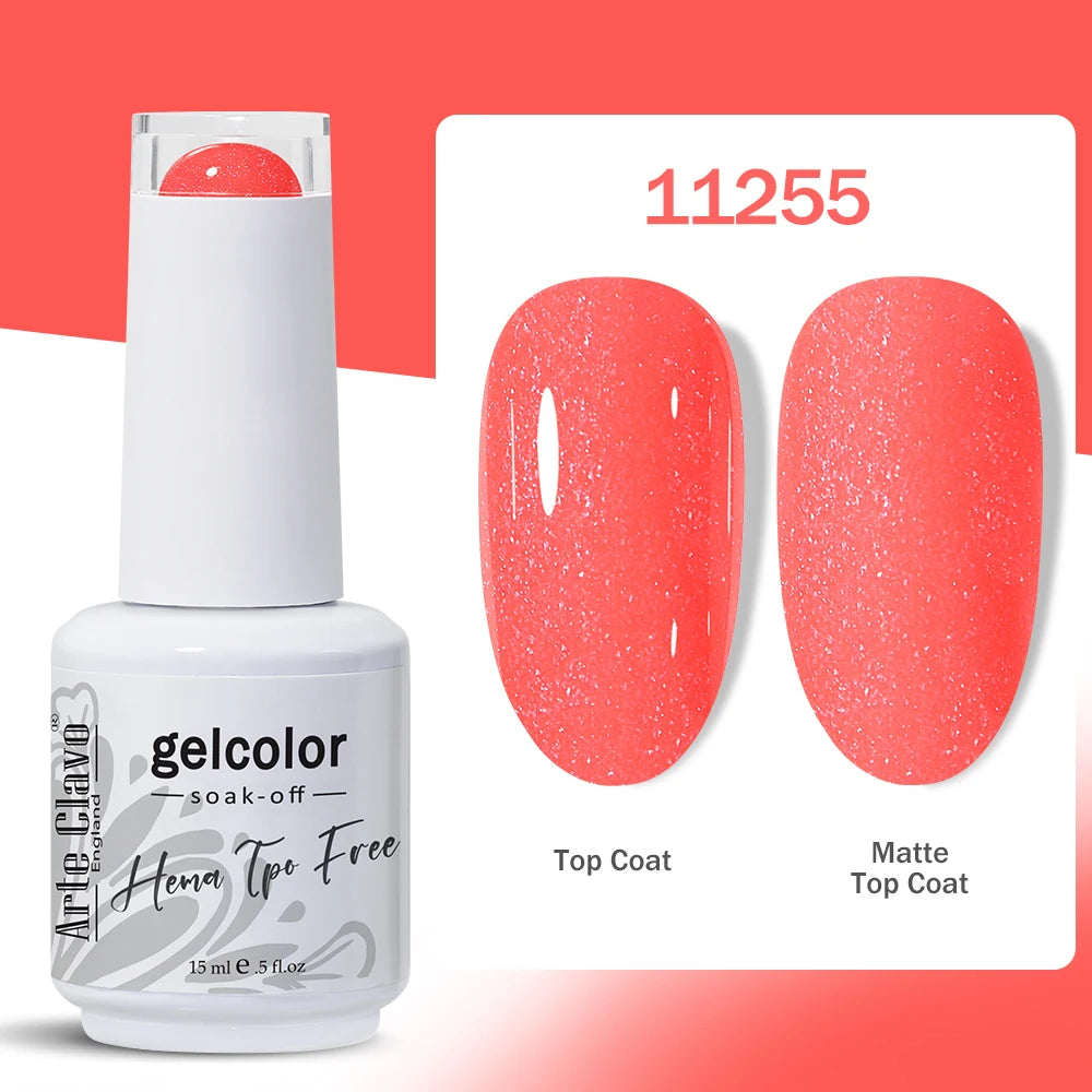 Arte Clavo Nail Gel Polish Hema TPO Summer Collection Semi Permanent