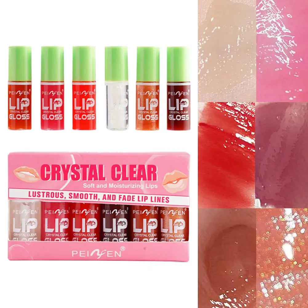 Moisturizing Lip Gloss Transparent Oil Hydrating Glaze Plumper Make Qme