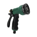 Adjustable Spray Patterns Lawn Garden Hose Nozzle Sprayer Water Qme Dark green