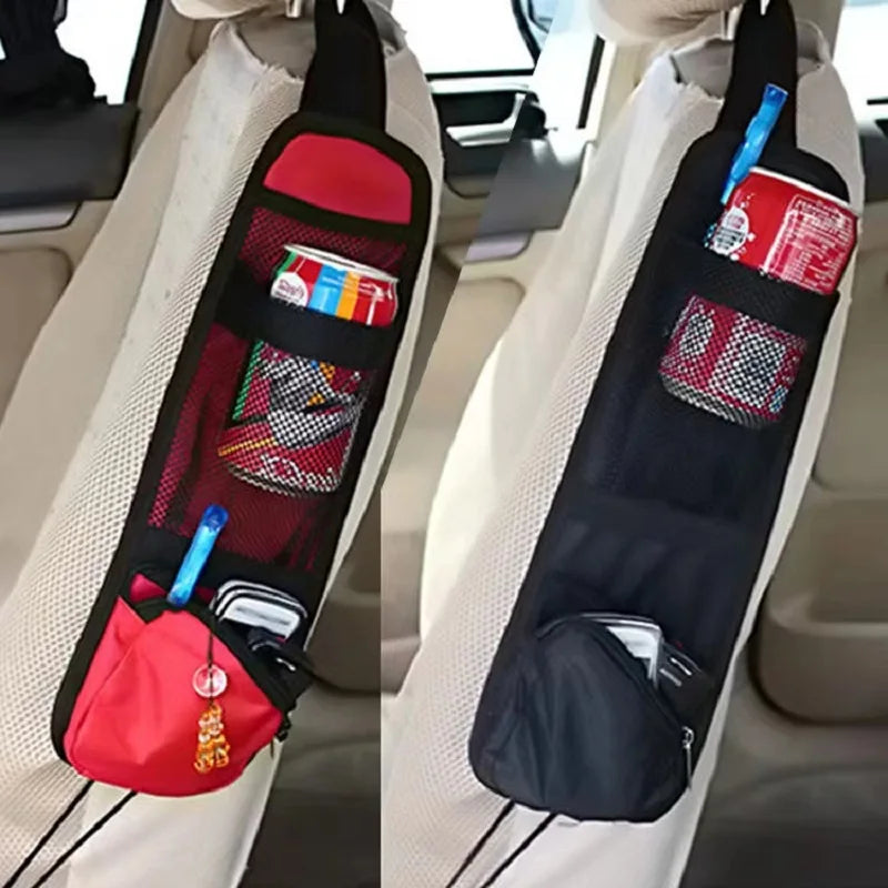 Maximize Your Car's Storage Space with Our Versatile Car Seat Side Hanging Bag Qme