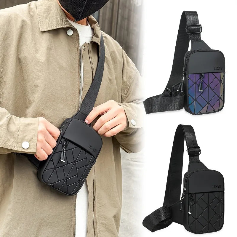Universal Crossbody Small Bag Casual Rhombus Grid Shoulder Fashion Qme