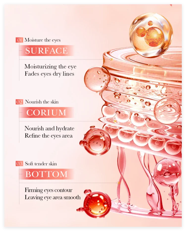 Instant Wrinkle Remove Eye Cream Collagen Reduce Fine Lines WrinklesEye Bags Dark Circle Puffiness Moisturizing Firming Eye Care Qme