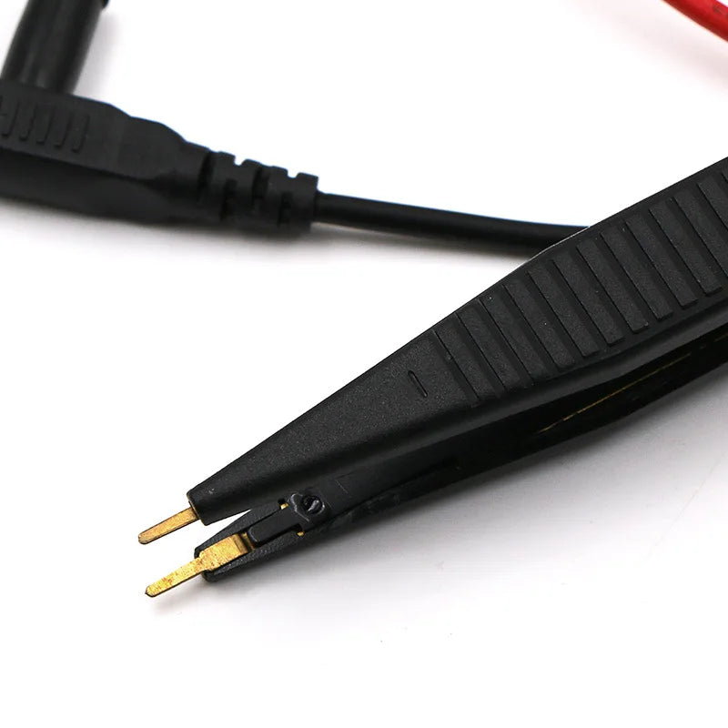 Capacitor Clip Detector Line Capacitance Test Leads LCR Universal Qme