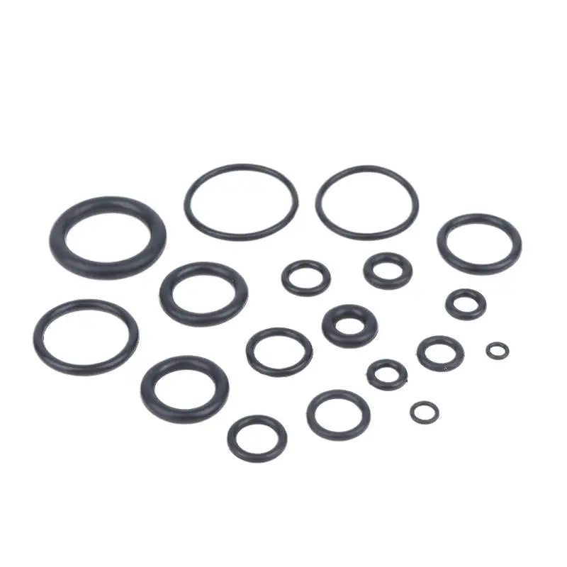 225Pcs O Ring Kit Durable Rubber Seals Oil Water Resistant Multi Sizes For Auto Plumbing Machinery Qme 1set