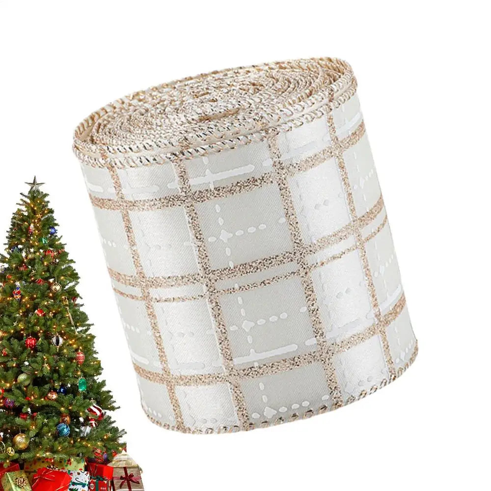 Christmas Ribbon Crafts 6 5 Ft Strap Decoration Champagne Craft Qme 01 China Mainland