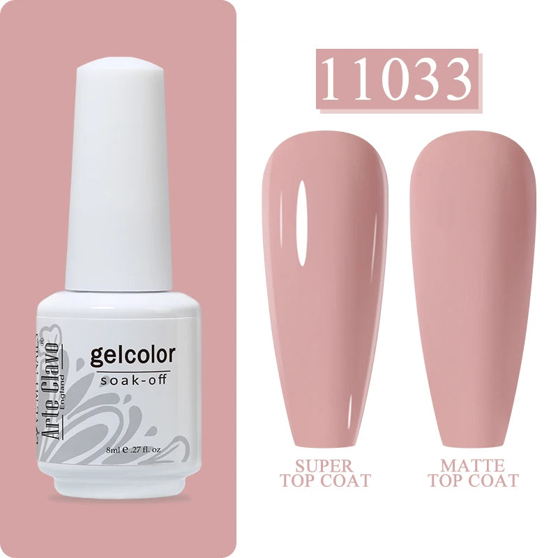 Arte Clavo Art Nails Varnish Base Coat Gel Nail Polish UV LED Lamp