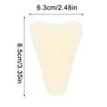 1pcs Private Parts Swimming Pad Seamless Stickers Silicone Protector For Private Part Women Bikini Swimming Supplies Qme light color