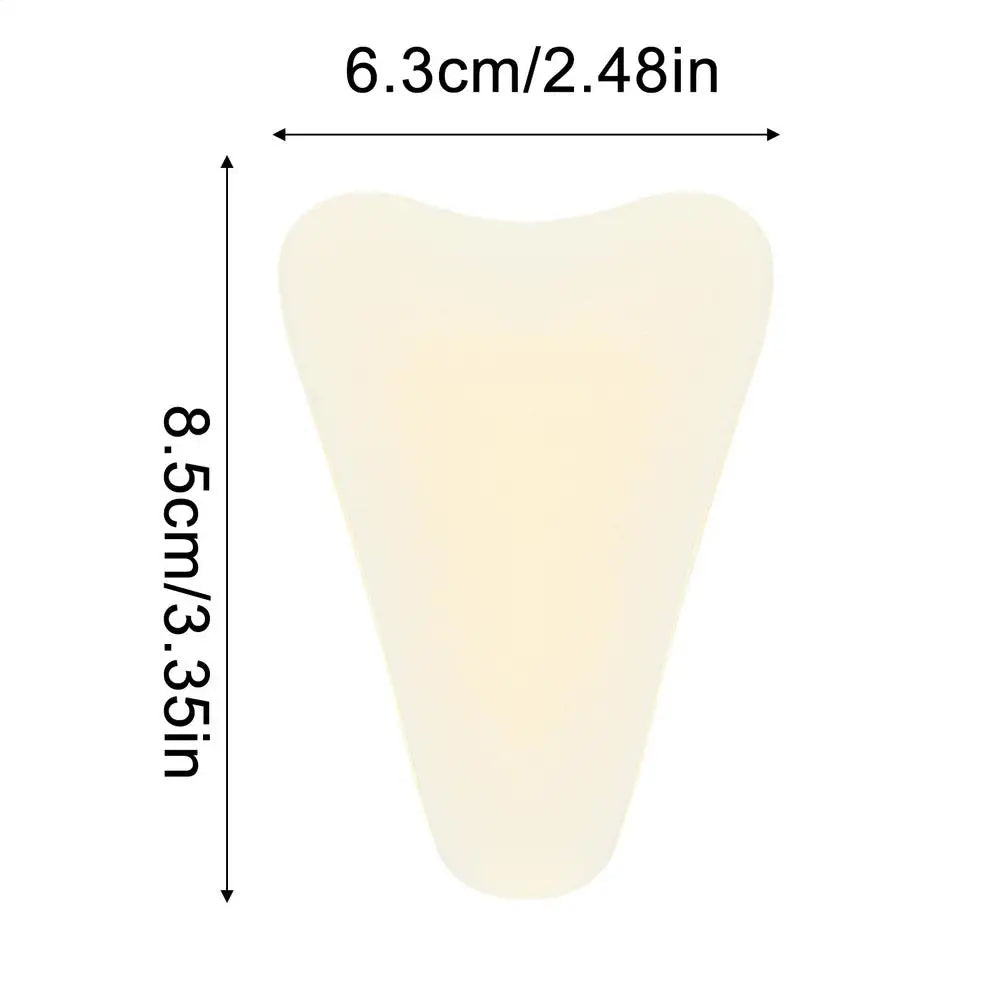1pcs Private Parts Swimming Pad Seamless Stickers Silicone Protector For Private Part Women Bikini Swimming Supplies Qme light color