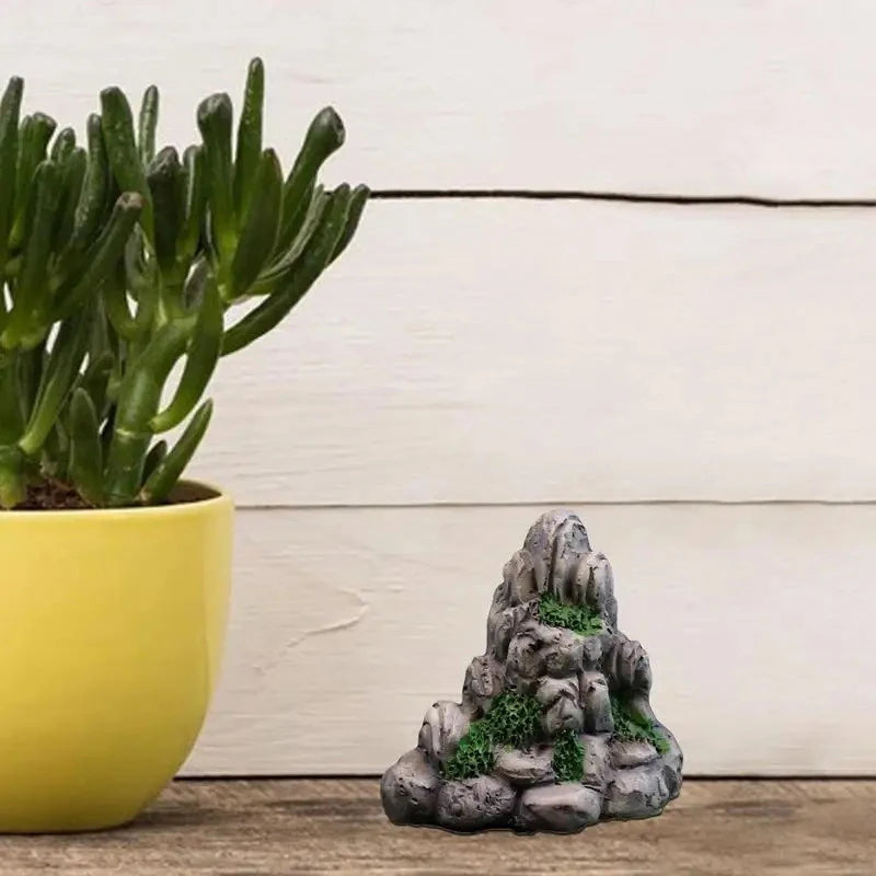 Fairy Garden Accessories Home Decoration Aquarium Rock Mini Mountain Qme