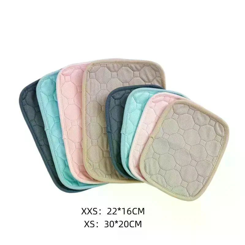 Waterproof Pad Pet Hamster Anti Slip Nest Mat Hamster Hedgehog Totoro Rabbit Bedding Mats Liners Highly Absorbent Pee Pads Qme