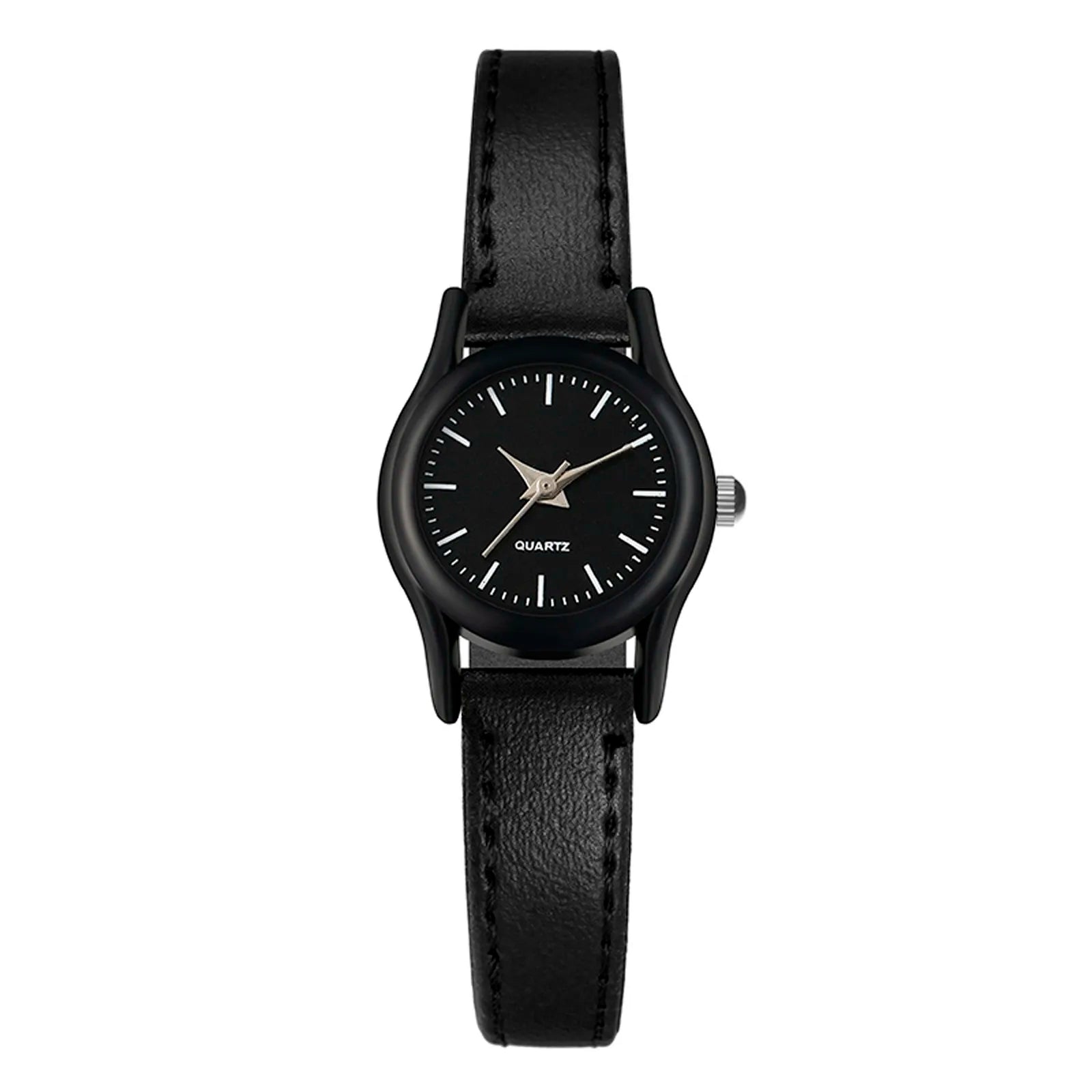 Unisex Lovers Fashion Business Formal Place And Daily Life Design Hand Watch Simple High End Stainless Steel Leather Watch Qme D
