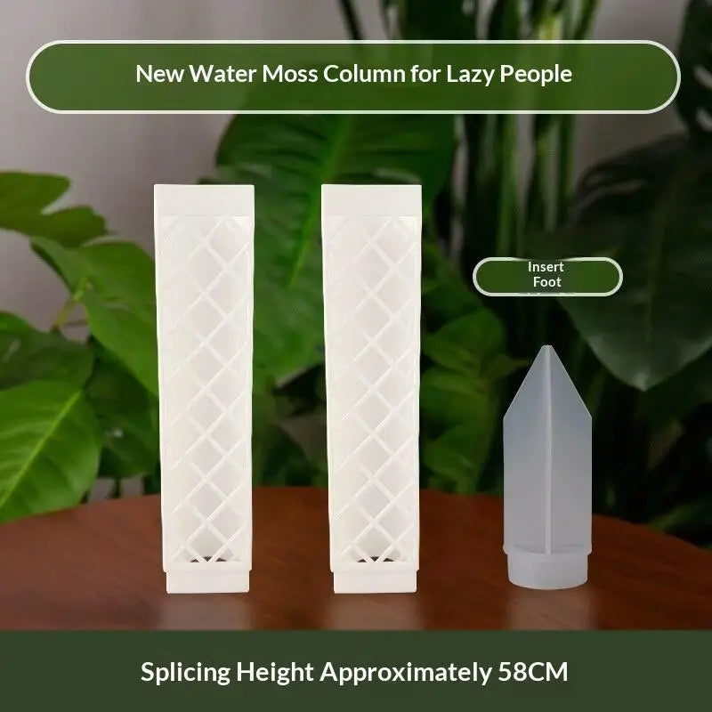 D-shaped Self-watering Plant Drip Plastic Adjustable Flow Rate Moss Qme F