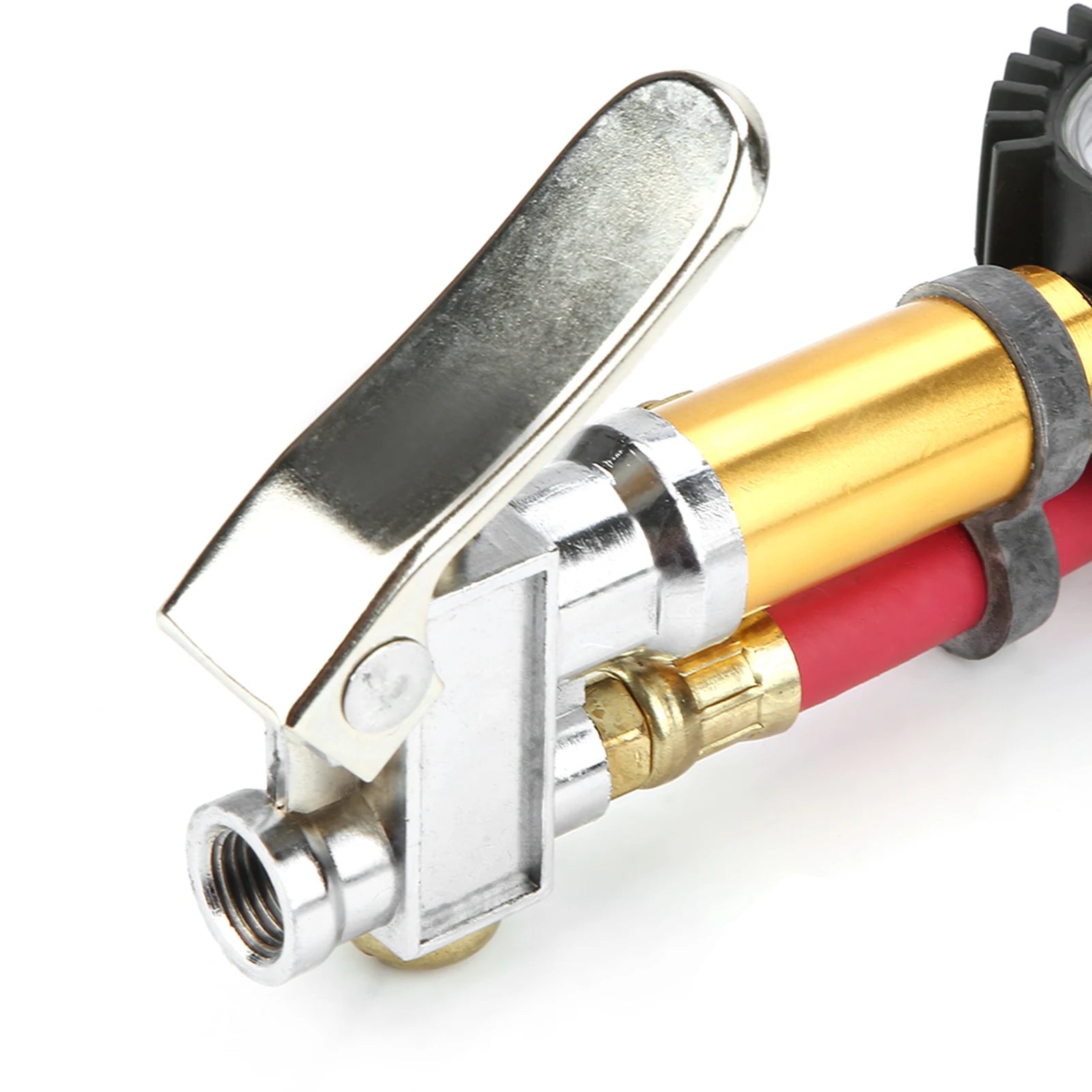 Pump Gun Tire Pressure Gun 1/4" Trunk Motorcycle Tire Tyre Pressure Gauge Air Inflation Inflator Pump Gun Tyre Pressure Gun Qme