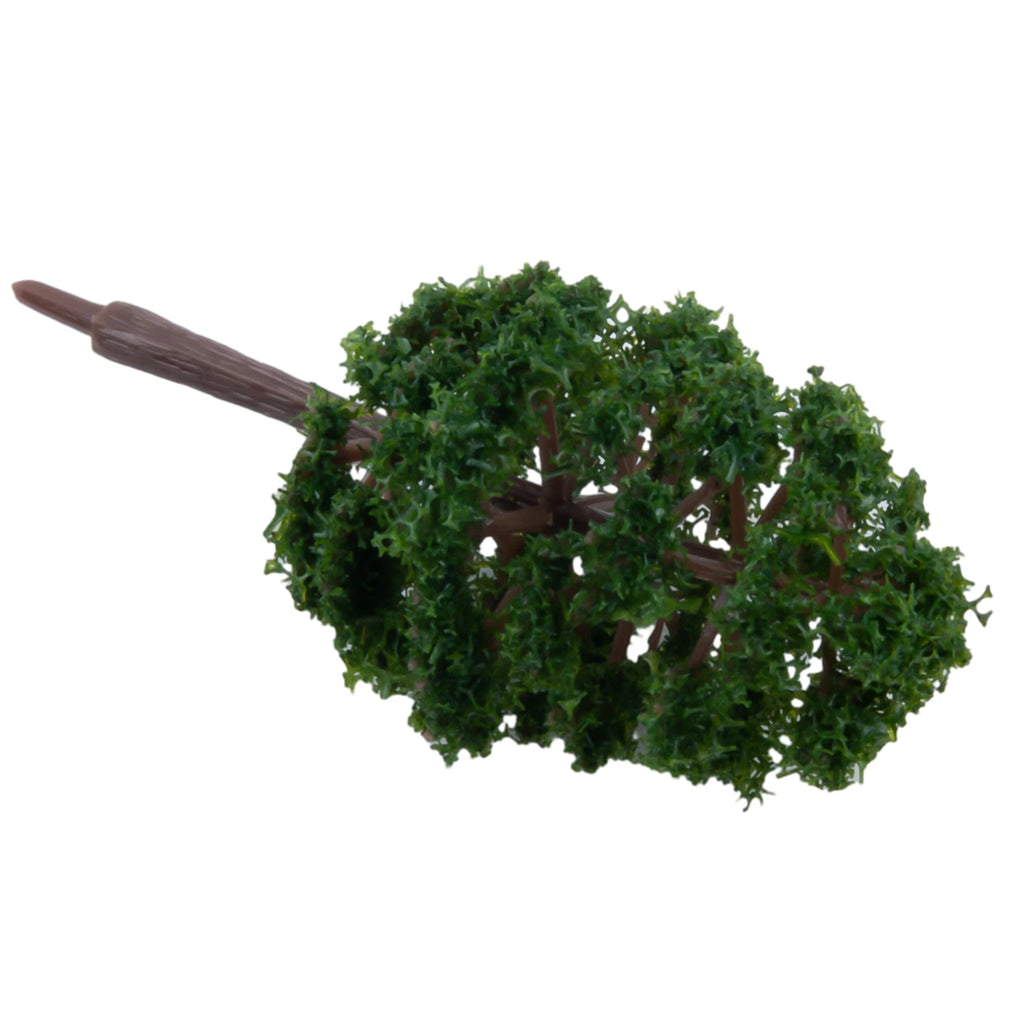 20x 8cm Plastic Models Train Artificial Miniature Tree Scenery Railroad Decoration Building Landscape Accessories Toys For Kids Qme