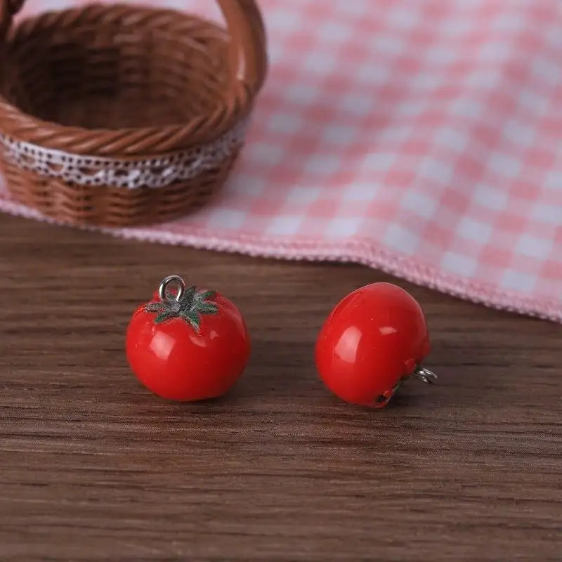 Simulation 3D Resin Fruits Charms Safe Non-toxic Handmade DIY Jewelry Qme A11