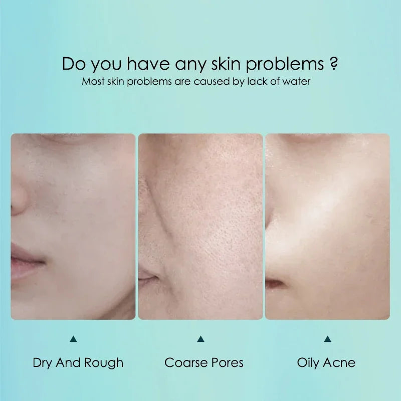 Hyaluronic Acid Hydrating Facial Mask Sheet Masks Face Shrinking Qme
