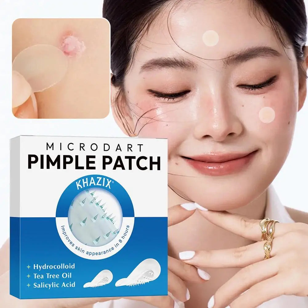Microneedle Acne Patches Invisible Breathable Pimple Patch For Acne Removal Acne Spot Treatment For Face Pimple Patch X9A7 Qme