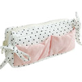 Simple Niche Cute Snow-white Polka Dot Pencil Bag Large Capacity Qme Style A