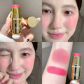 SHAQINUO Velvet Matte Smooth Blush Stick Long-lasting Brown Tone Qme S9125-03