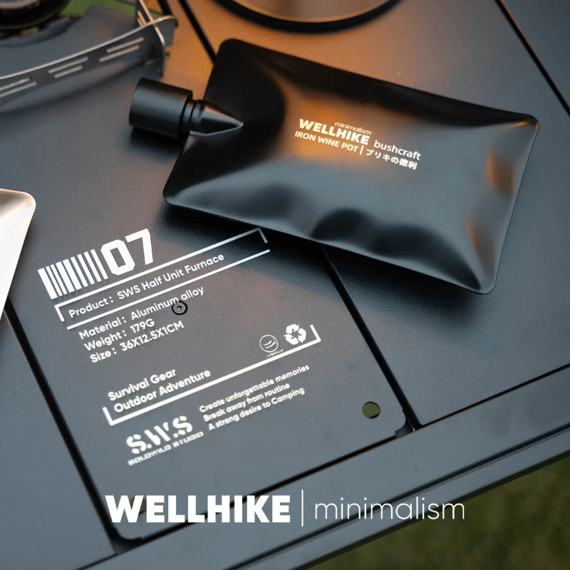 Outdoor Camping 304 Stainless Steel Portable Flat Flask Carrying Qme