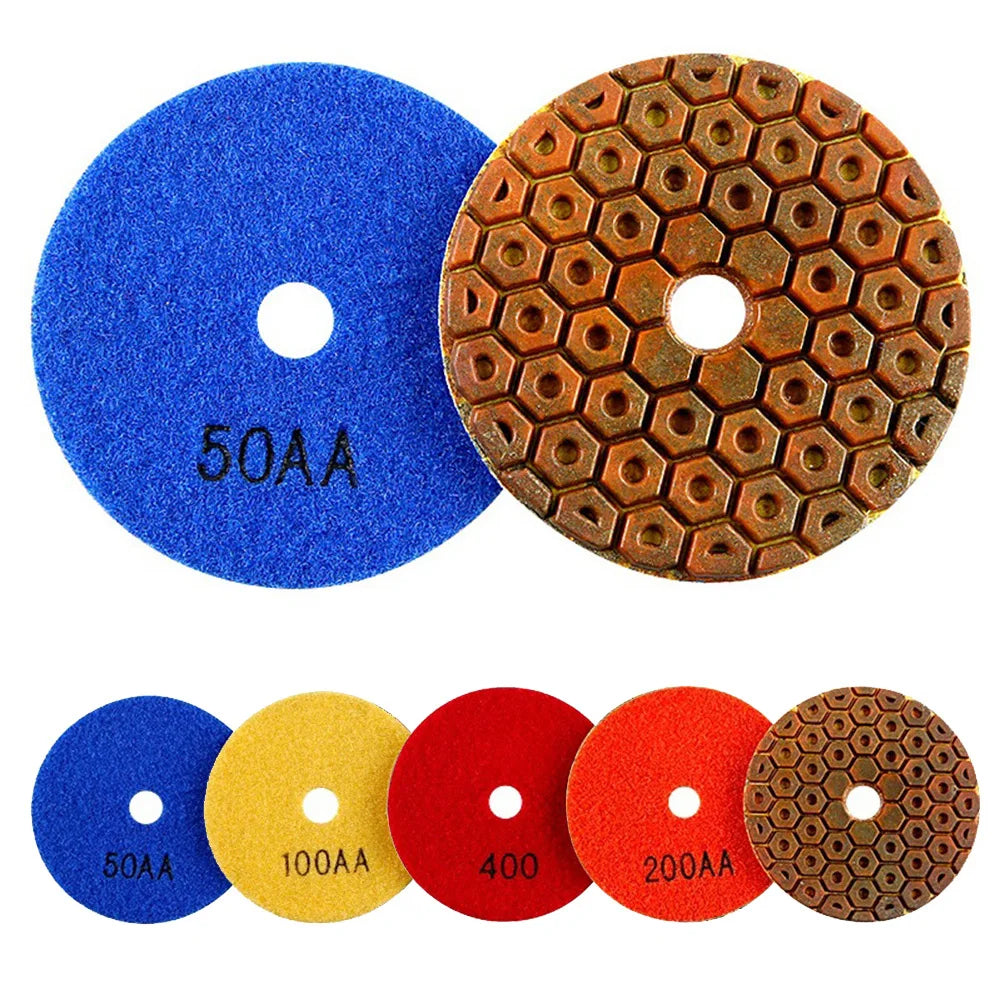 Polishing Pads Copper Bond Wet Pad Granite Marble Concrete Floor Qme