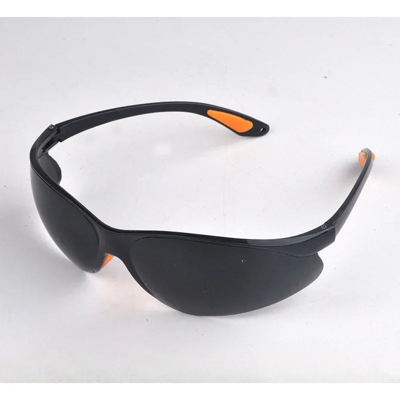 Impact Resistant Anti UV Proof Welding Protective Safety Glasses Goggles Qme black-10pcs