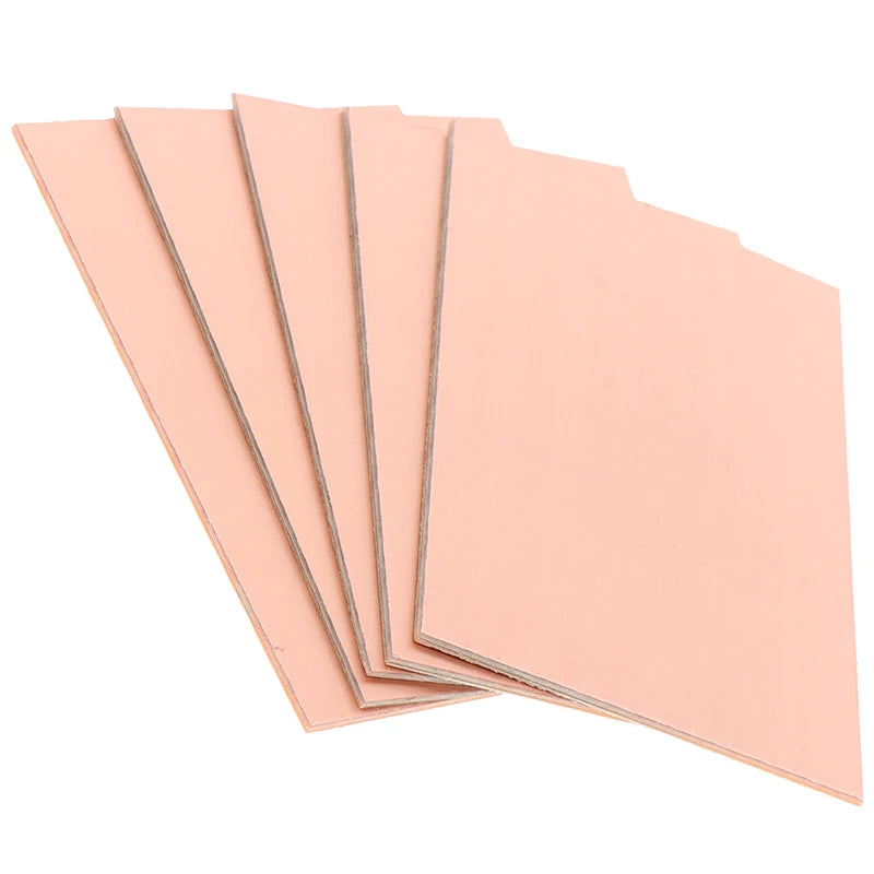 5pcs 7*10CM Single Side Circuit Board Copper Clad Universal PCB Circuit Board. Qme 5pcs