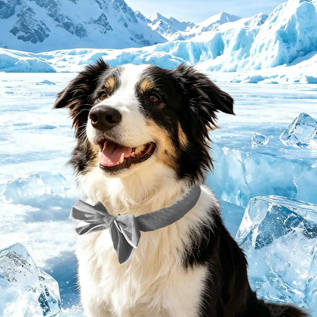 Cooling Scarf Dogs Reusable Washable Neck Wrap Outdoor Pet Cat Ice Qme